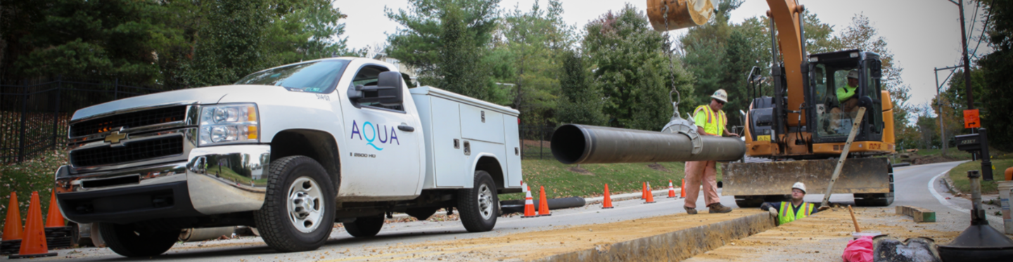 Water pipes prepped for installation